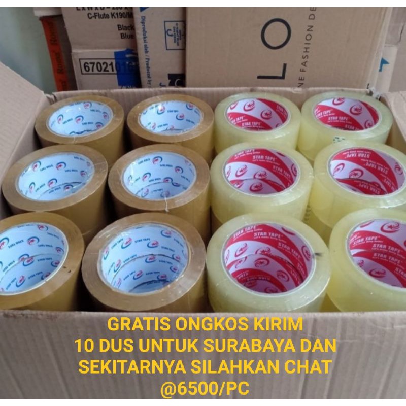 

LAKBAN 2 INC 100 YARD LAKBAN 2 INC 90 YARD Bening Coklat Jawa Timur Surabaya Tebal Murah