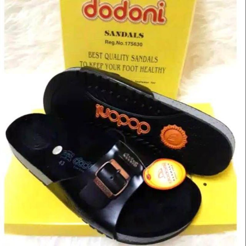 [LESTARIGalleryShop] Sandal Dodoni Kulit Asli Tali 1 [COD MEDAN] STOK BARU