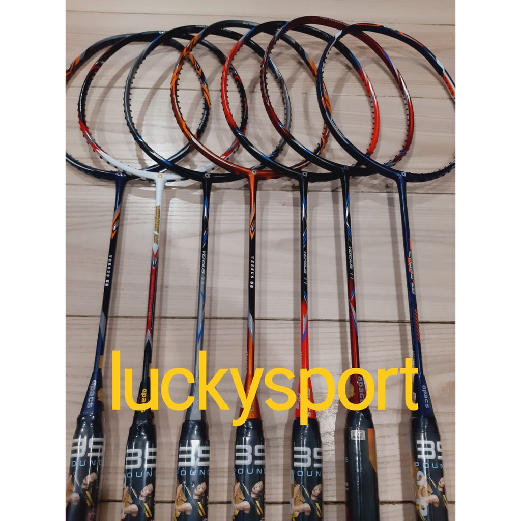 RAKET BADMINTON APACS VERSUS 20 35 55 77 ASLI ORIGINAL NEW SALE