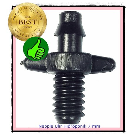 Nepel Ulir 7 Mm Nepel Ulir 7mm Nepple Nipel 7mm 7 Mm Hidroponik Murah