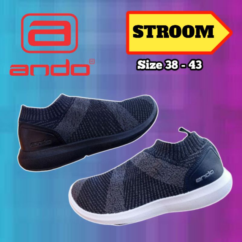 SEPATU ANDO STROOM - SEPATU ANDO PRIA RAJUT