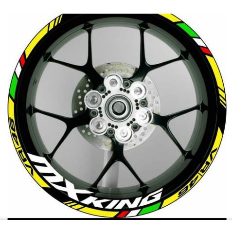 STICKER VELG YAMAHA MX KING CUTTING STICKER 0141