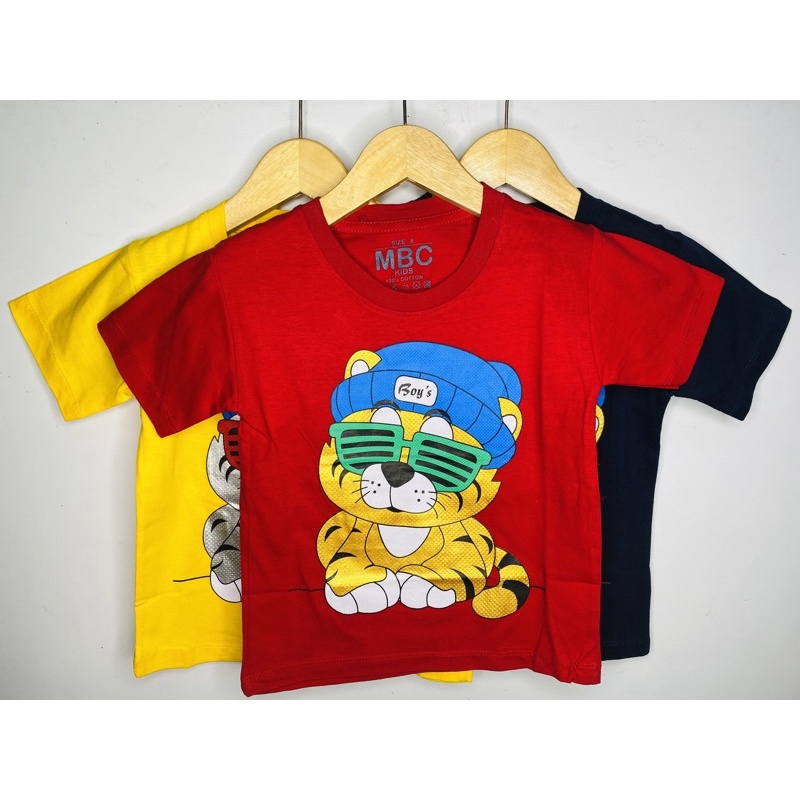 Kaos anak laki-laki (TIGER)1-9 tahun