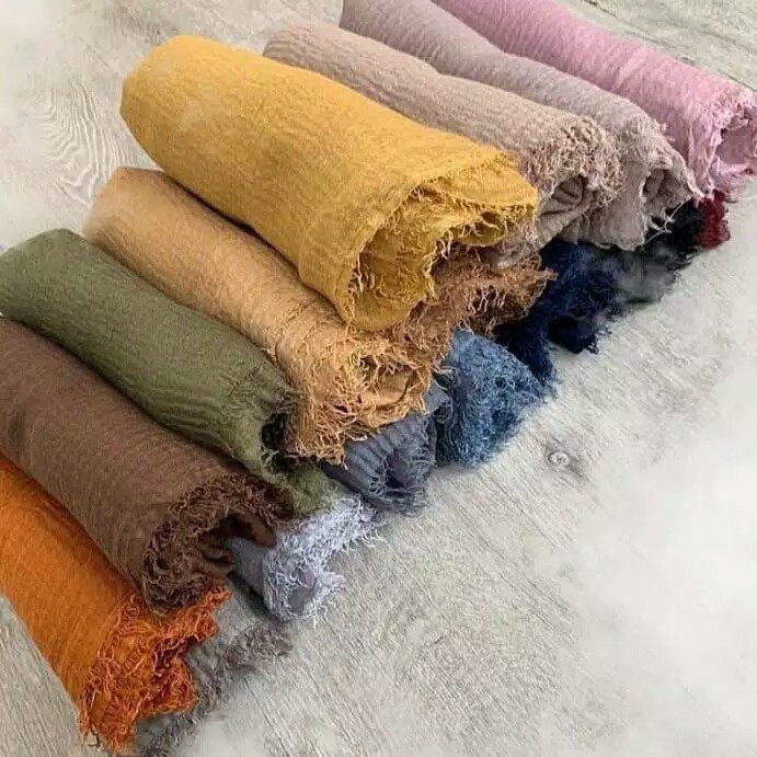 Pashmina Crinkle Premium 180x100 cm