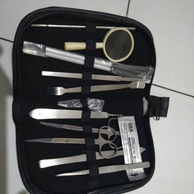 Set ALAT BEDAH biologi || Peraga Pendidikan || Untuk Biologi | Shopee