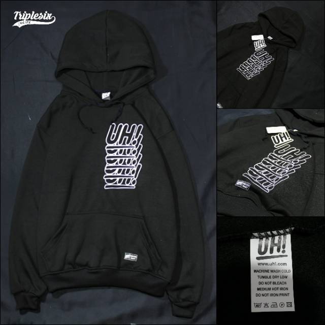 Jaket uh / PH united hart / jaket tangan sambung / sweater skate