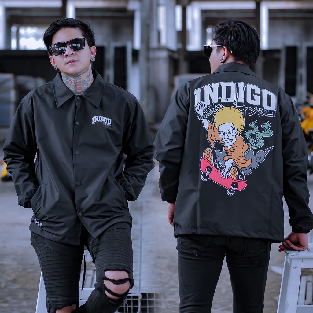 INST JAKET WINDBREAKER  SKATE SKULL