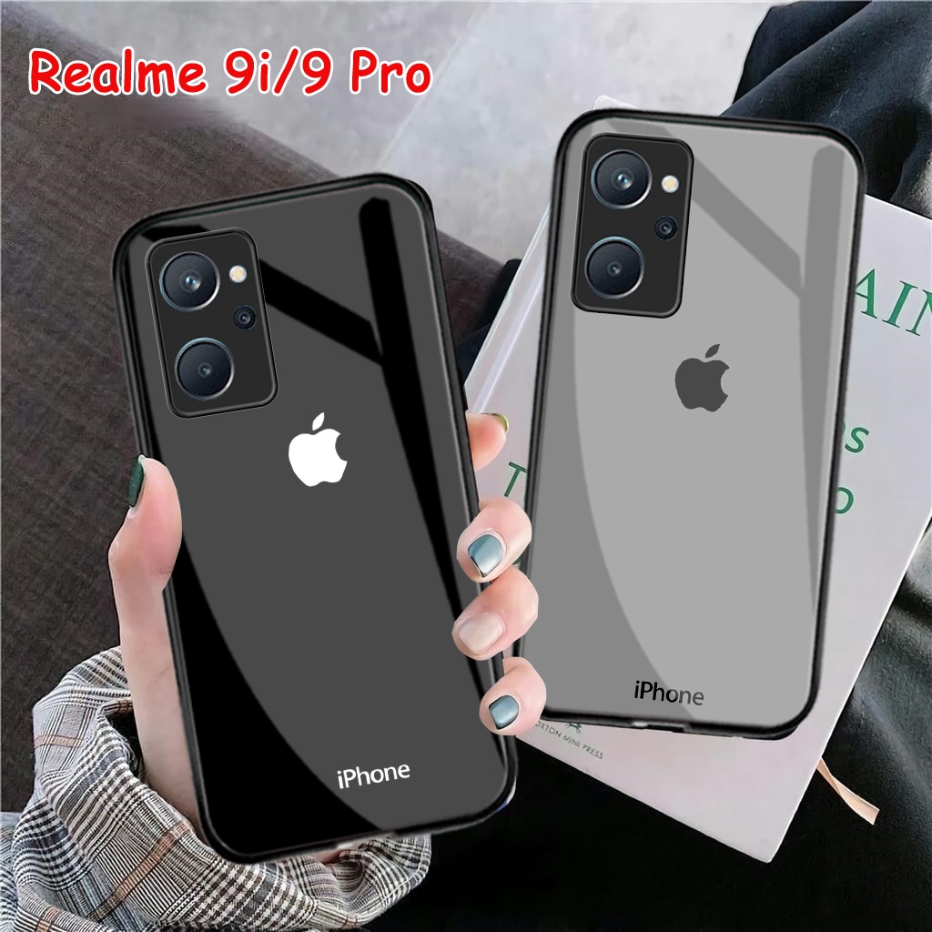 Softcase Glass Kaca For REALME 9i REALME 9 Pro Terbaru [M154] Casing Hp Realme 9i Realme 9 Pro - Cas