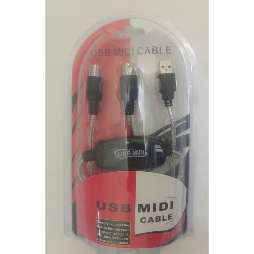 Kabel USB Midi Audio/Converter USB to Audio Midi