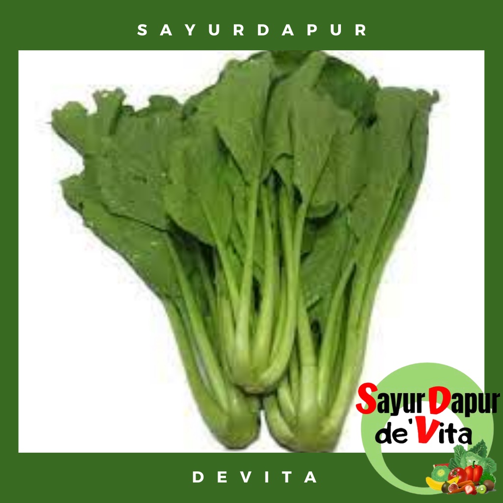 

Sayur Sawi Hijau Segar, Bersih, 1 ikat