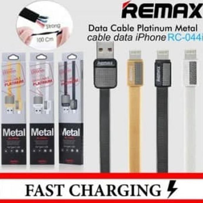 Kabel Data Remax Metal / Platinum Fast Charging Lightning Iphone 5 6 7