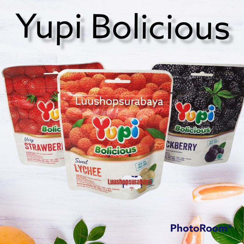 

Yupi Gummy Candies Bolicious 40gr Permen Yupi