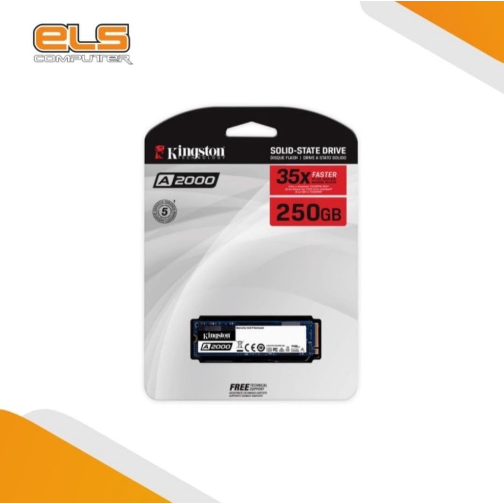 SSD m.2 NVMe 250GB Kingston SA2000 - 2280