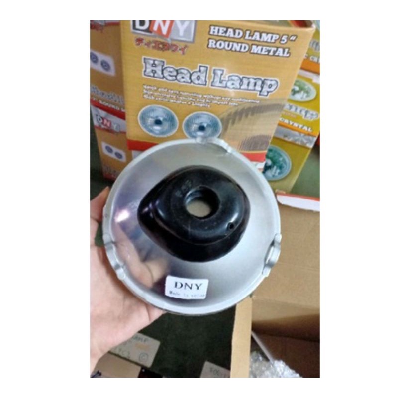 batok lampu 5in halogen h4 set kiri kanan untuk ps100 umplung dll