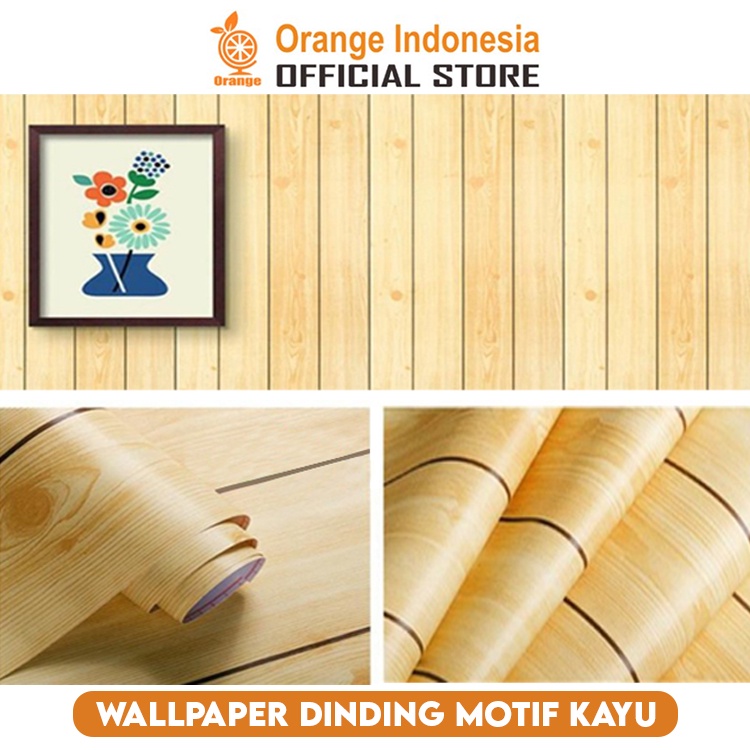 Wallpaper Stiker Dinding 9 Meter Motif Kayu Stiker Dinding Premium High Quality Murah