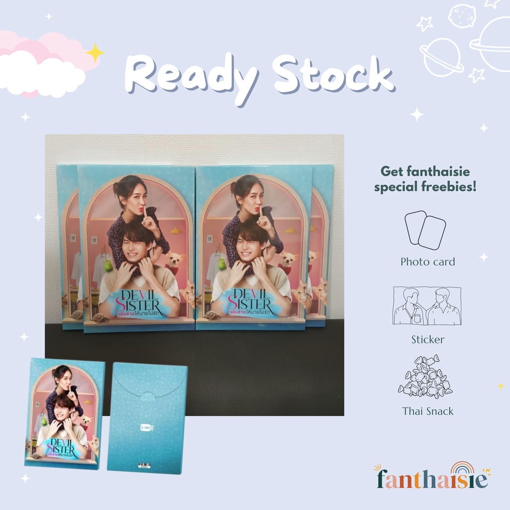 [READY STOCK] DEVIL SISTER POSTCARD - WIN METAWIN MIN PECHAYA ( BRIGHTWIN ) | GMMTV