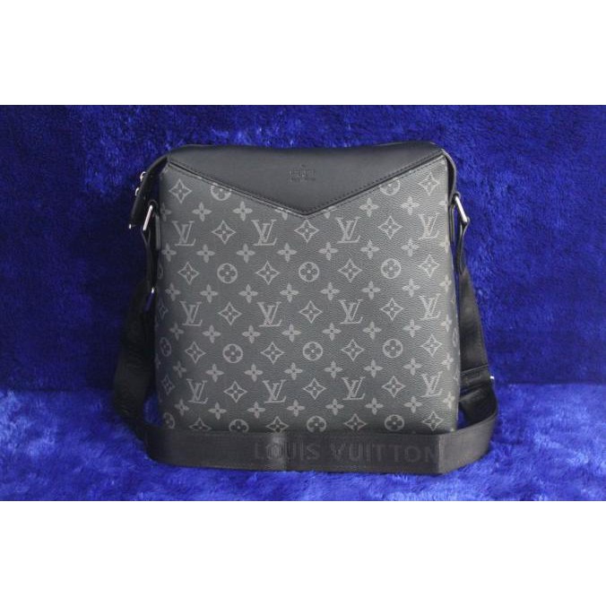 PROMO Tas Selempang LV Monogram 40568-141 - Hitam |Tas Selempang Pria