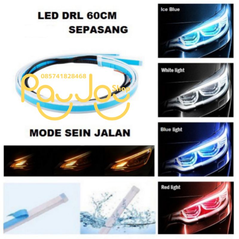 lampu alis mobil sein running 60cm