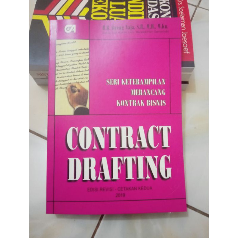 

Buku CONTRACT DRAFTING