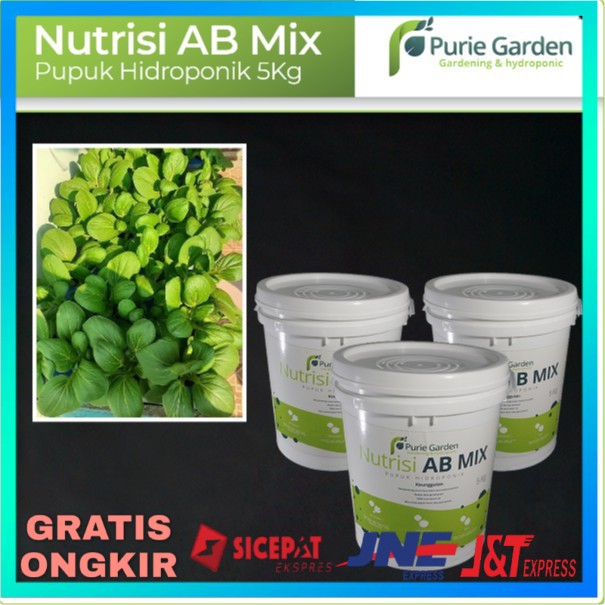 Jual PUPUK CAIR AB MIX HIDROPONIK HYDROPONIK NUTRISI HIDROPONIK PUPUK ...