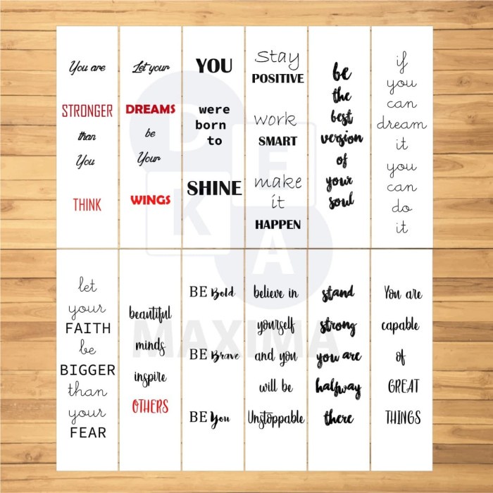 

Update Hadiah Kartu Motivasi Hidup Atau Pembatas Buku Selusin Berkualitas