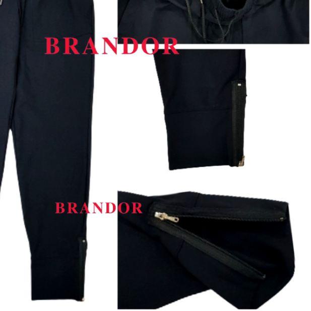 ➧ GTLG12 - JOGGER LEGGING ZIPPER - 2 SIDE POCKET By GOTTEX ♦