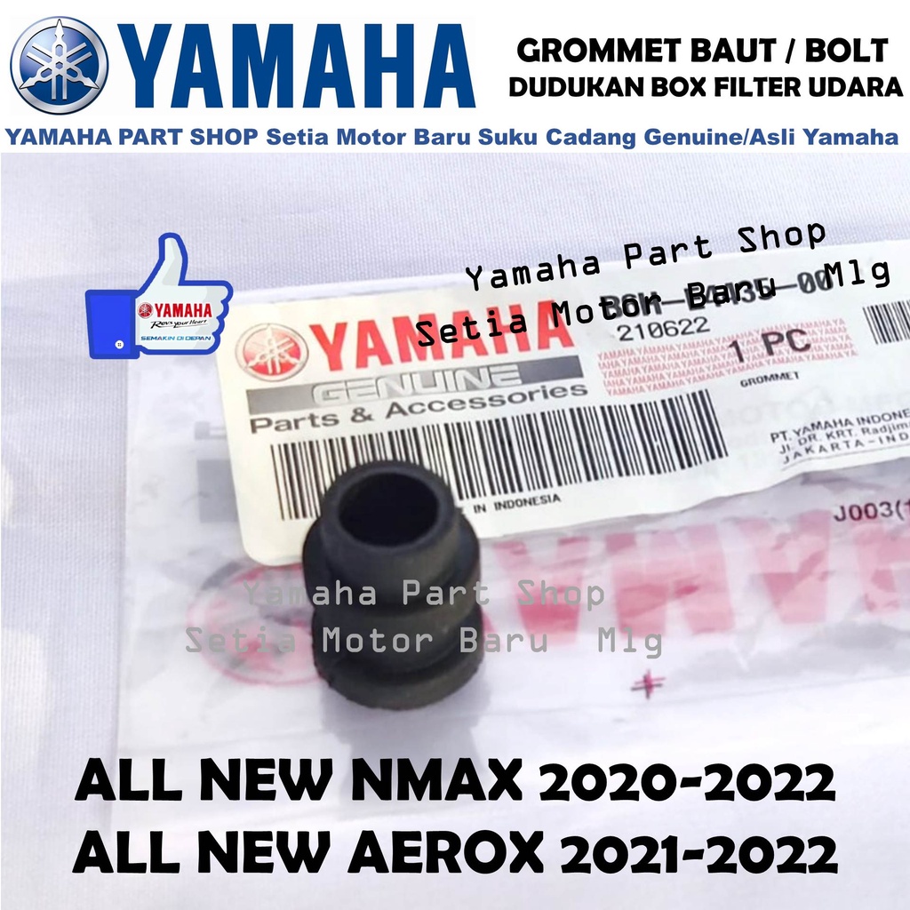 Jual Karet Gromet Grommet Bolt Baut Dudukan Box Filter Udara All New Aerox N Max Nmax Original