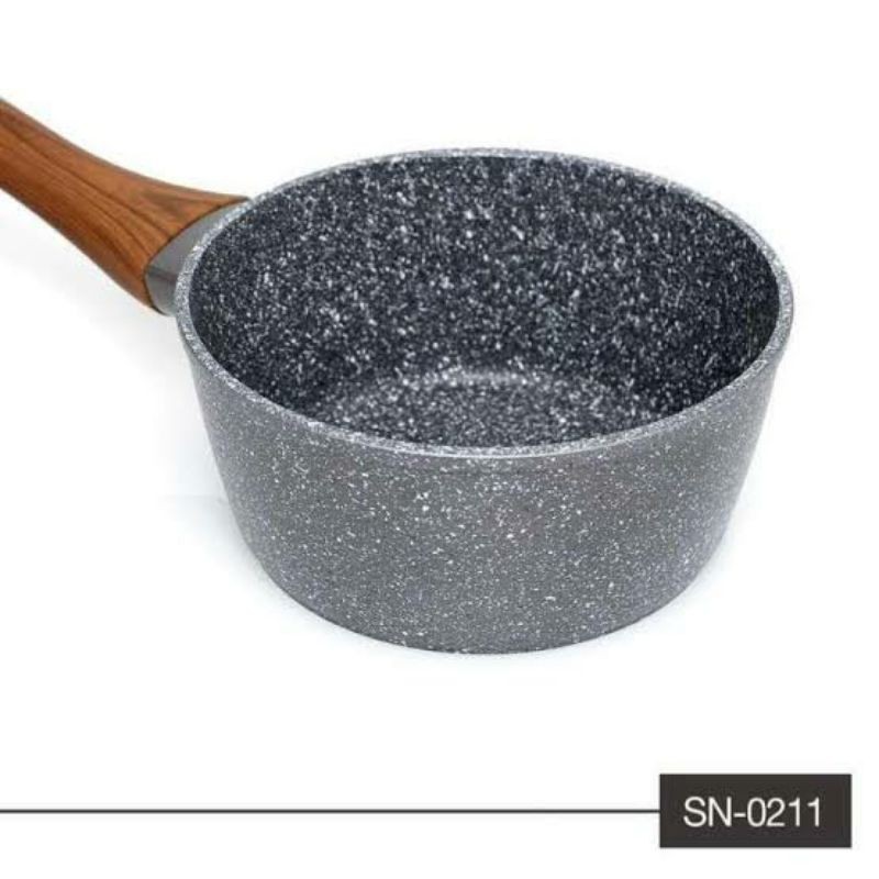 Sauce pan marble coating series 16 cm SN-0211