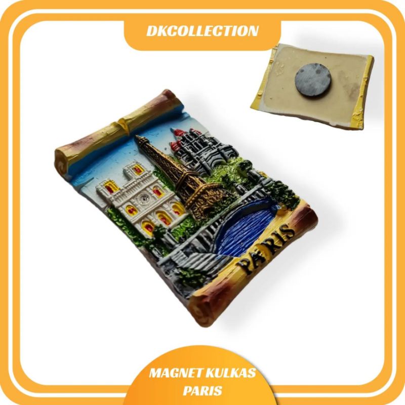 Tempelan kulkas paris magnet paris magnet kulkas perancis france souvenir magnet kulkas paris