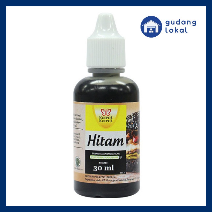 

Pewarna Makanan Hitam Koepoe Koepoe 30Ml