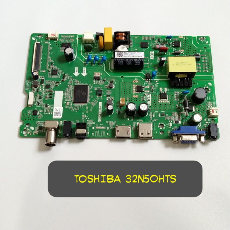 MB mainboard 32S2900 Modul Mesin TV LED Toshiba 32S2900 regulator PSU