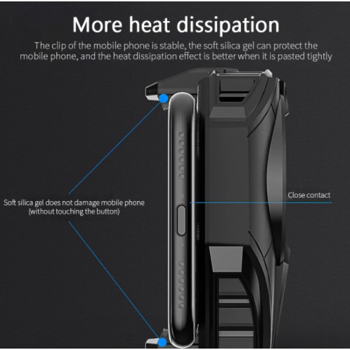 Memo DL-06 Mobile Cooling Fan Radiator Kipas Pendingin HP Handphone Fancooler DL06 PUBG MLBB