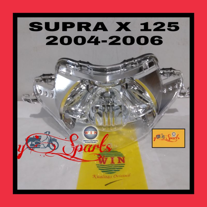 LAMPU SUPRA X 125 2004 2005 2006 | REFLEKTOR HONDA | LAMPU DEPAN SUPRA X 125 WIN