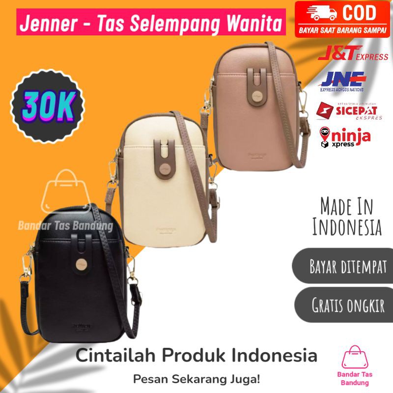 Jenner - Tas Selempang Wanita Tas Selempang Cewe Tas Slempang Cewe Tas Slempang Cwe Slingbag Cewe