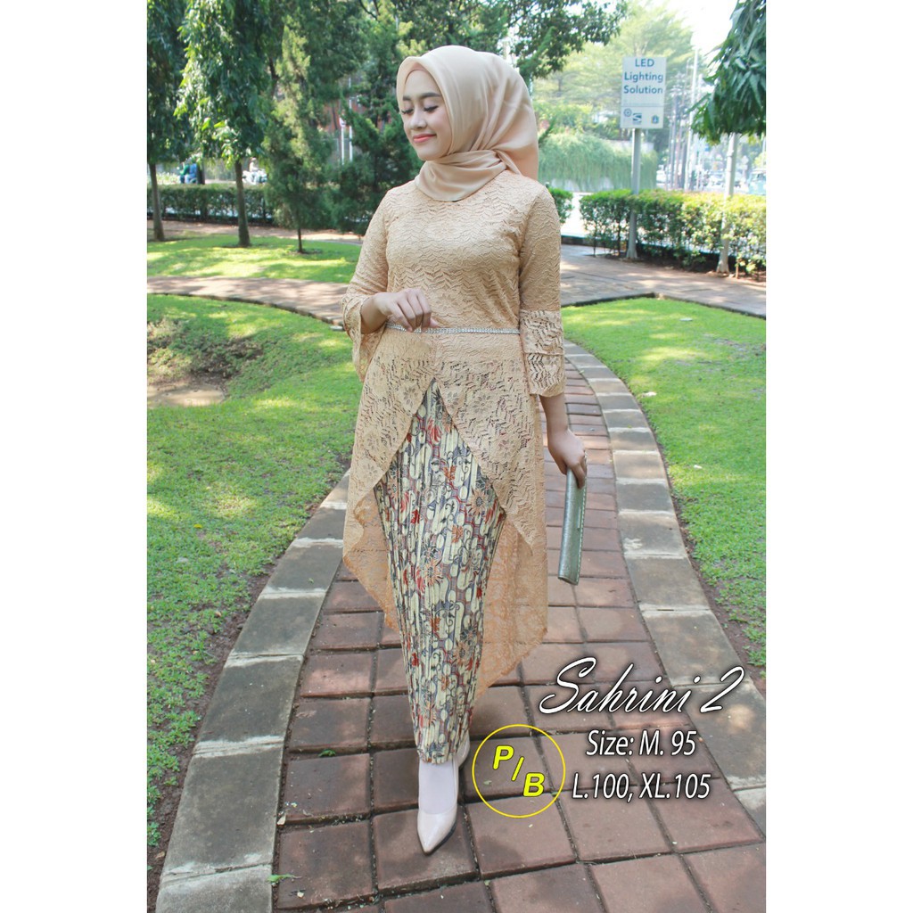 SYARINI TERBARU - KEBAYA SYAHRINI 2 - KEBAYA BRUKAT -BAJU KEBAYA - BRUKAT KEBAYA - BAJU PESTA MODERN