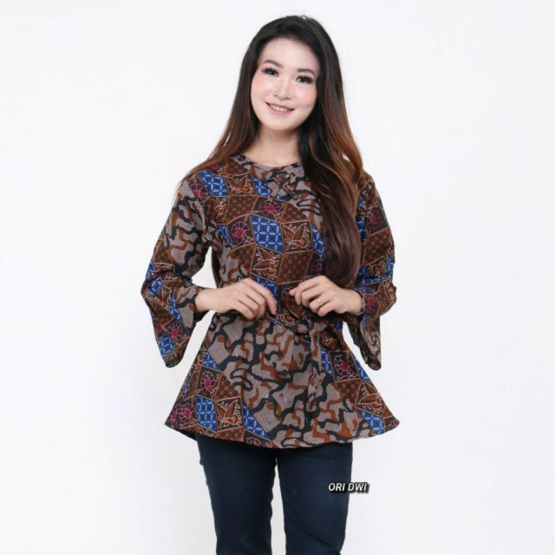 Atasan Batik Wanita M L XL XXL-B.Strimint