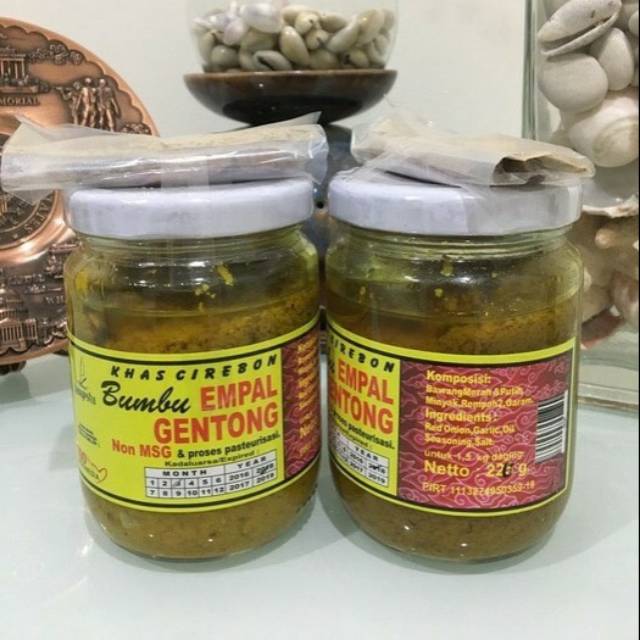 

BUMBU EMPAL GENTONG KHAS CIREBON