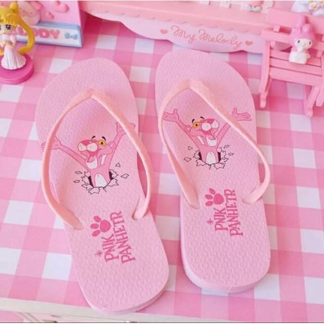 Sandal Jepit Wanita Motif GCCI PHANTER Murah Import - MIKHAMART