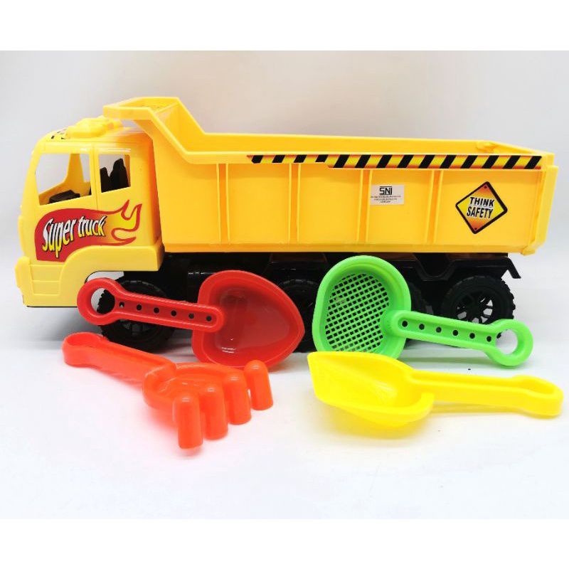 Mainan Truk Pasir Kecil-Besar/Mainan Dump Truk/Mainan Truk Konstruksi