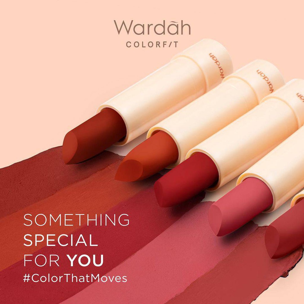 Wardah COLORFIT Ultralight Matte Lipstick / color fit / KOREAN EDITION / LIPSTIK