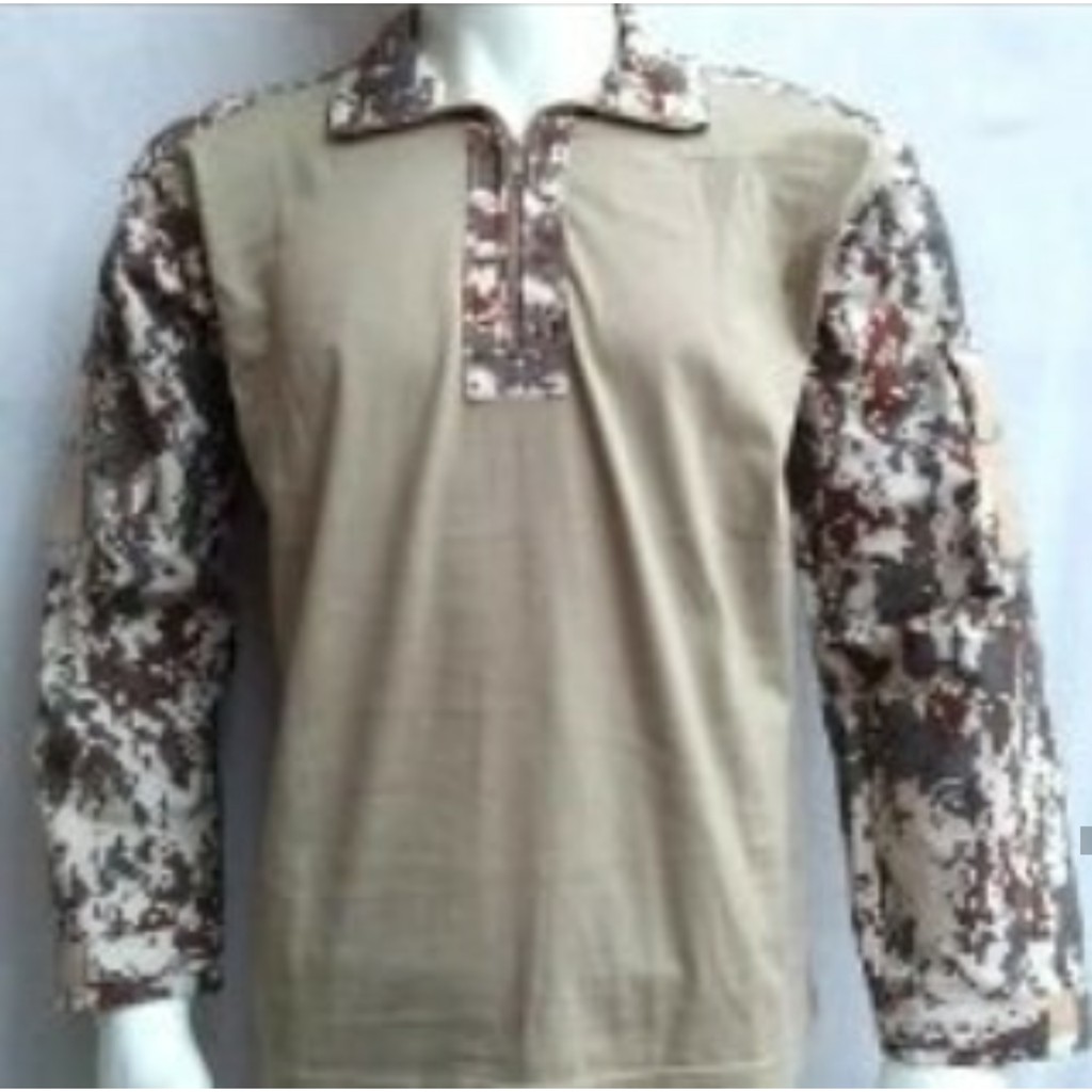 Kaos Tactical - Kaos Bdu Loreng - Kaos Army - Kaos Lapangan - Kaos Militer