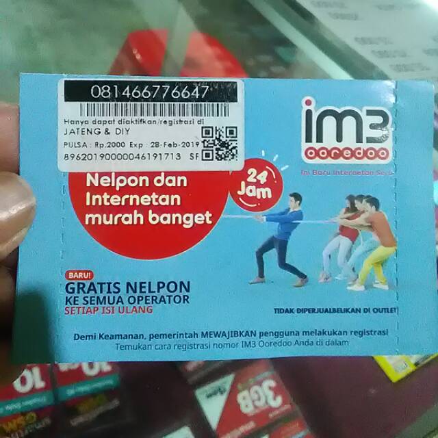 Kartu perdana im3