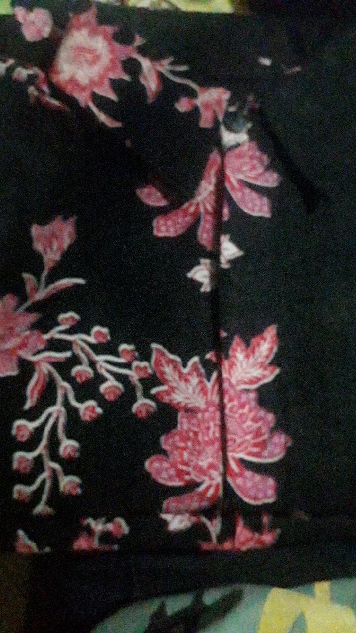 Couple Sakura Gamis Katun Batik