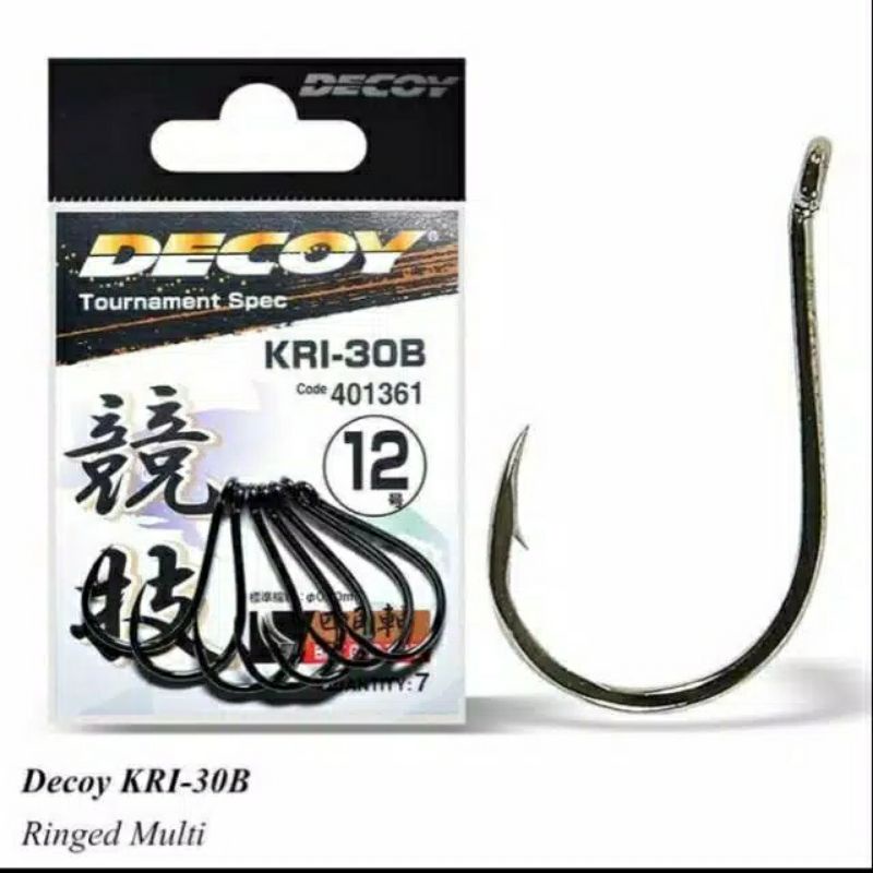 Kail Pancing Decoy KRI-30B | Tajam | Kuat | Kolam | Laut