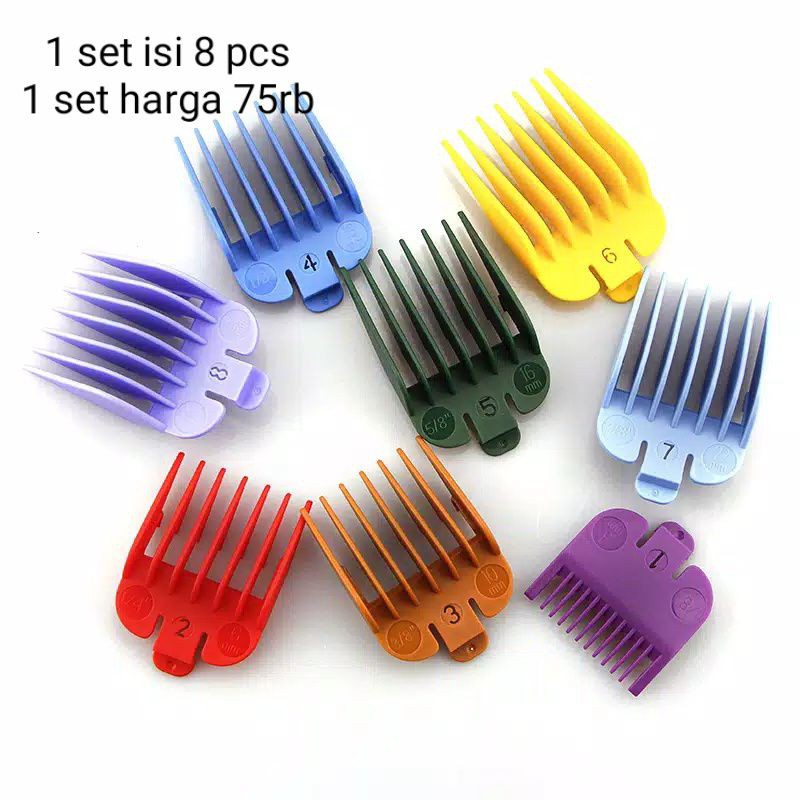 sepatu kliper 1 set isi 8 pcs