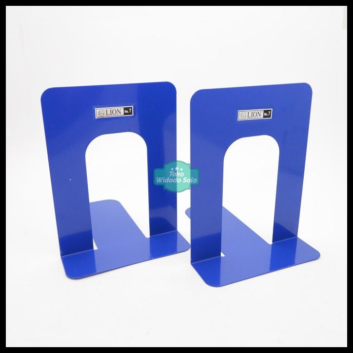 

Book End Lion No 7 Pembatas Penahan Buku Warna Polos 1 Pasang