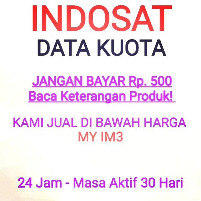 **PROMO MURAH** PAKET DATA INTERNET KUOTA INDOSAT FREEDOM COMBO 14GB 8GB 4GB & DATA MINI YELLOW