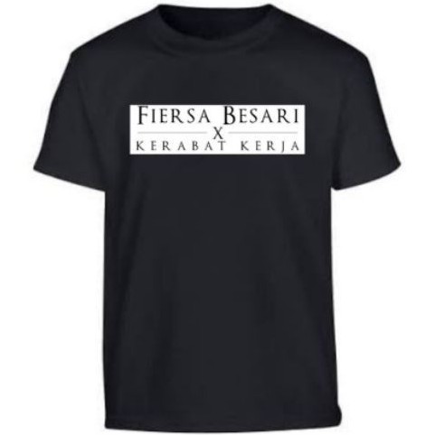 kaos fiersa Besari X kerabat kerja / kaos merchandise / kaos band / kaos gunung / kaos indie