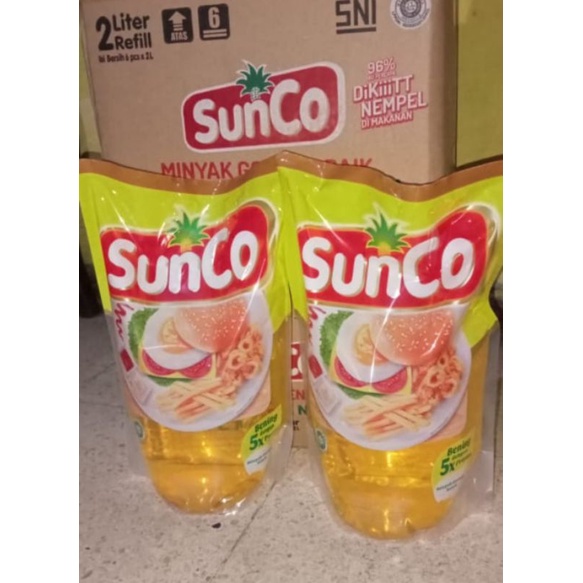 

Minyak Goreng SUNCO Kemasan 1& 2 liter