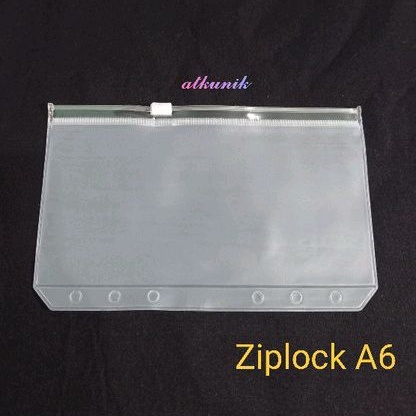 

Ziplock A6 Amplop keuangan murah 6 ring perlengkapan menabung sinkingfuns zipper A6 murah